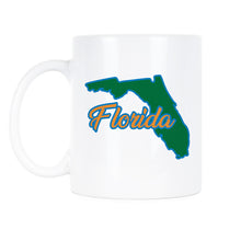 Florida Coffee Mug State of Florida Mugs Florida Pride Gift Cup Sunshine State