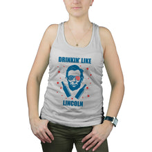Drinking Like Lincoln Tank Top Women Lincoln Merica Tank Drinkin Like Lincoln Tank