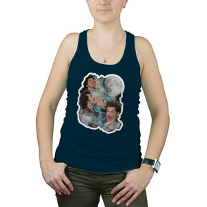 Three Jean Moon Tank Top Jean Ralphio Tank Top