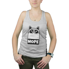Grumpy Cat Tank Top Cat Nope Tank Top Women
