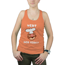 Vert Der Ferk Tank Women Swedish Chef Tank Top