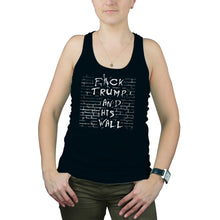 F*ck The Wall Tank Top Anti Trump Tanks for Women Build Bridges Not Walls