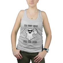 Im Just Here for the Boos Tank Funny Halloween Tank for Women