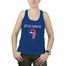 Lets Get Flocked Up Tanks Flamingo Tank Top Women Funny Flamingo Tanks