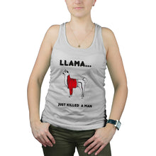 Llama Just Killed a Man Tank Llama Freddie Mercury