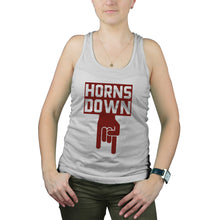Horns Down Tank Top Womens Horns Down Oklahoma