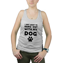 Dog Lover Tank Tops for Women I Just Want To Hang With My Dog Tank Top