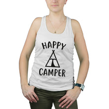 Happy Camper Tank Top Women Camping Tank Tops Women