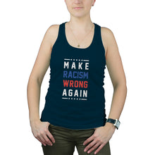 Make Racism Wrong Again Tank Women Tank Top Trump is a Racist Anti Racism Tank Top