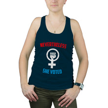 Nevertheless She Voted Tank Democrat Tank Top Women She Persisted Tank Top
