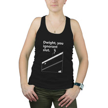 Dwight You Ignorant Tank Top Womens Dwight Schrute Tank Top Women