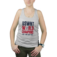 United States Women Soccer Four Stars Womens Tank Top US Womens Soccer Tank