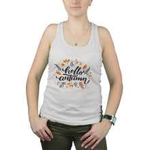 Thanksgiving Tank Top Women Hello Autumn Fall Season Tops Women