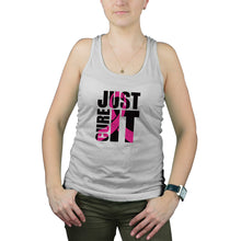 Just Cure It Breast Cancer Awareness Tank Tops for Women Just Cure It
