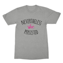 Nevertheless She Persisted T Shirt Resist Persist Tshirt Feminist Shirt