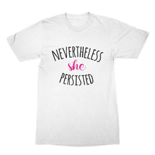 Nevertheless She Persisted T Shirt Resist Persist Tshirt Feminist Shirt