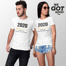 2020 Would Not Recommend Shirt 2020 One Star Shirt 2020 Review Tshirt