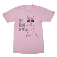 No Probllama Shirt Funny Llama Tshirt