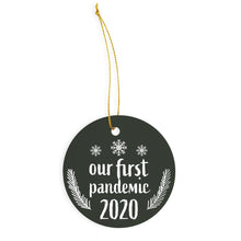 Our First Pandemic Christmas Ornament 2020 Our First Pandemic Ornament Christmas 2020 Ornaments