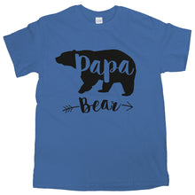 Papa Bear Tee Father Clothing Mommy Shirt Fathers Day Gift for Dad TShirt