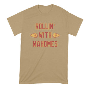 Rolling With Mahomes Tshirt Mahomes Shirt