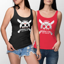 Camp Crystal Lake Tank Top Womens Horror Movie Tank Top Women