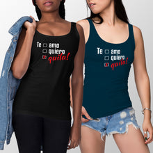 Tequila Te Amo Tank Te Amo Tequila Tank Top Women Tequila Tanks for Women