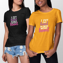 I Put the Hood in Motherhood Shirt Hood Motherhood Shirt