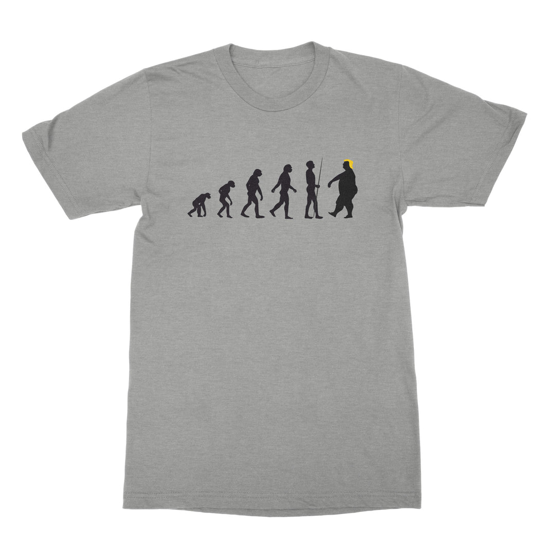 Trump Evolution Tshirt Devolution Shirt Anti Donald Trump Shirt