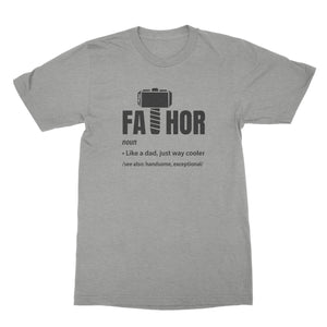 Fa Thor T Shirt Fa-thor Like Dad Just Way Mightier Hero T Shirts