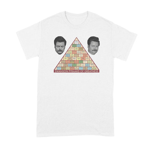 Swanson Pyramid of Greatness Shirt Ron Swanson Pyramid of Greatness Shirt