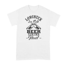 Long Neck Ice Cold Beer Shirt Long Neck Ice Cold Beer Never Broke My Heart Tshirt