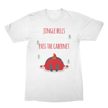 Funny Christmas T Shirts Jingle Bells Zinfandel Pass The Cabernet Wine Tshirts
