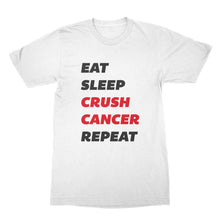 Eat Sleep Crush Cancer Repeat Shirt Fck Cancer Shirt