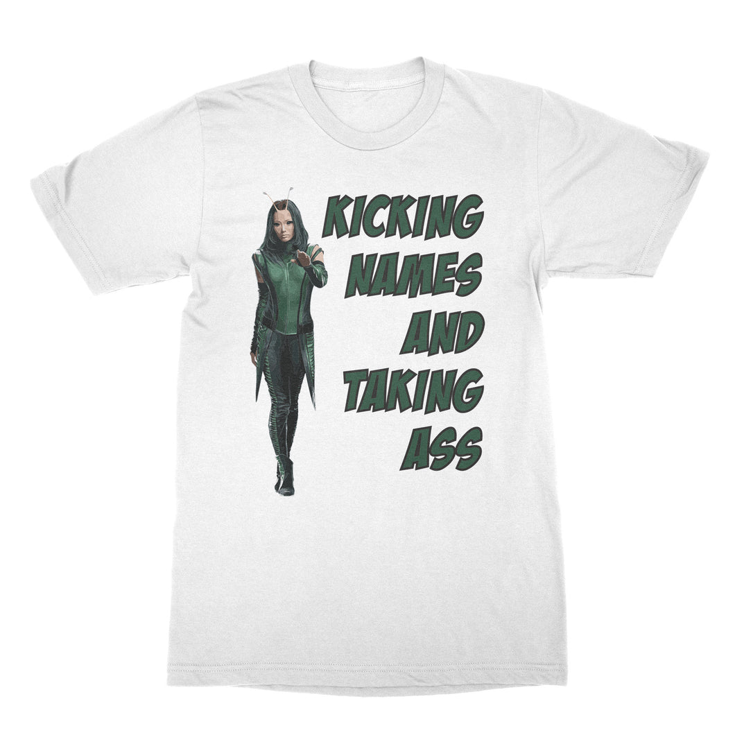 Avengers Mantis Shirt Kicking Names Infinity War Shirt