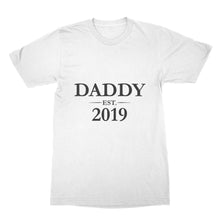 New Dad Tshirt Dad est 2019 Shirt New Parents Shirt