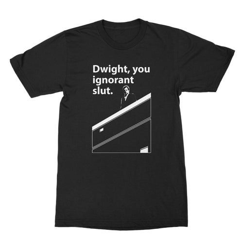 Dwight You Ignorant Shirt Michael and Dwight Shirt Schrute Scott T Shirt