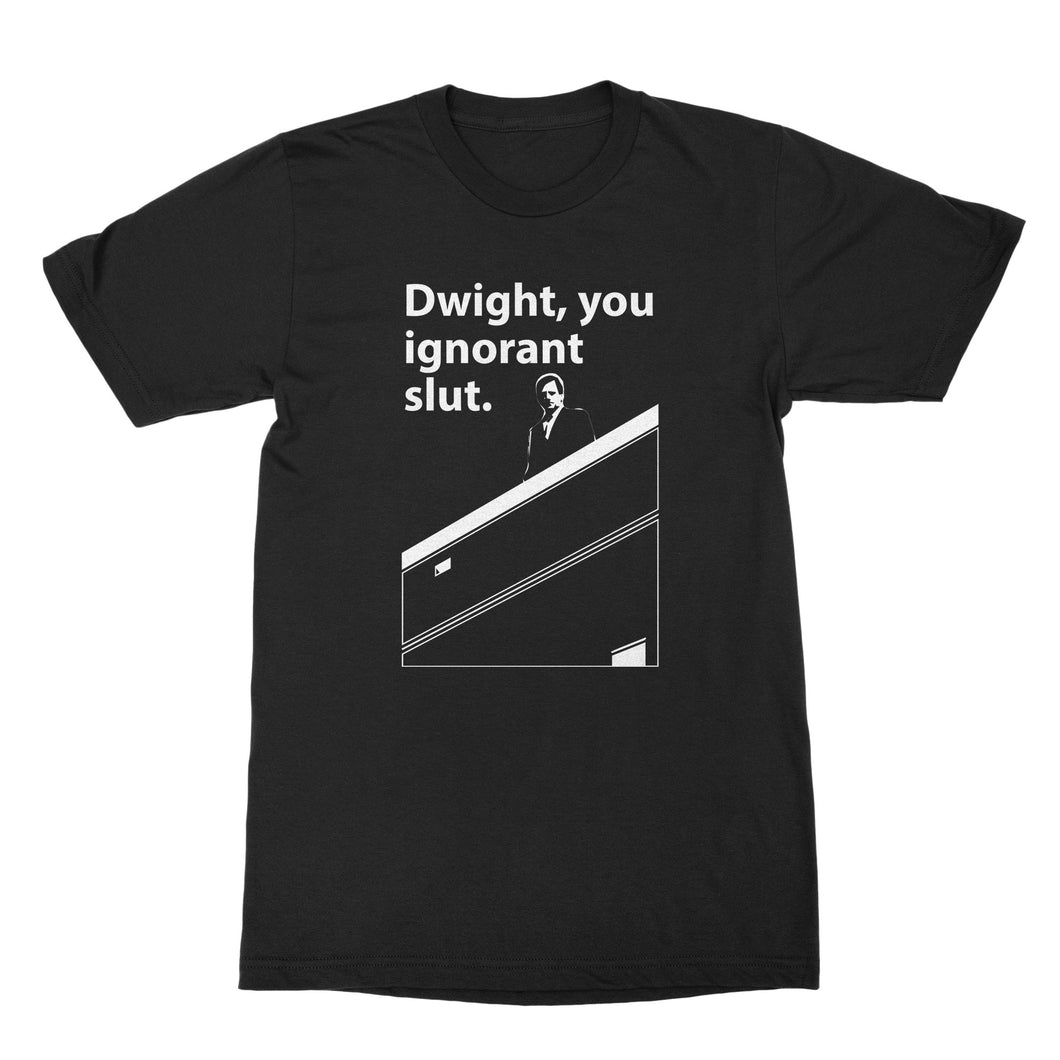 Dwight You Ignorant Shirt Michael and Dwight Shirt Schrute Scott T Shirt