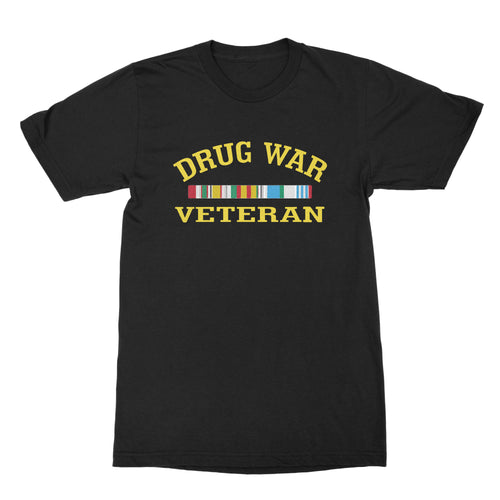 Drug War Veteran Shirt Funny Marijuana Shirts