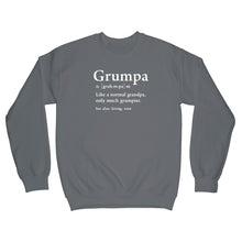 Grumpa Sweatshirt Grumpa Like a Regular Grandpa Only Grumpier Sweatshirt