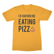 Id Rather Be Eating Shirt Shirt Funny Pizza Shirt Id Rather Be Eating Pizza