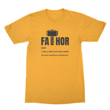 Fa Thor T Shirt Fa-thor Like Dad Just Way Mightier Hero T Shirts