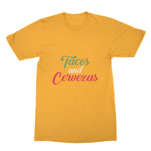 Tacos and Cerveza Shirt Taco and Tequila Shirt Cinco de Mayo Tshirt