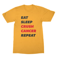 Eat Sleep Crush Cancer Repeat Shirt Fck Cancer Shirt