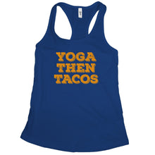 Yoga Then Tacos Yoga Taco Tank for Women Yoga Tacos