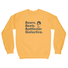 Bears Beets Battlestar Galactica Sweatshirt Jim Halpert Sweatshirt