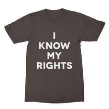 Kaepernick Shirt I Know My Rights T-Shirt Black Lives Matter BLM Tee