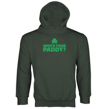 Funny St Patricks Day Hoodie Whos Your Paddy Sweatshirt Hoodie