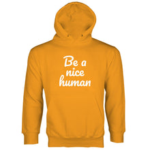 Be A Nice Human Hoodie Sweatshirt Kindness Hoodie Be Kind Hoodie