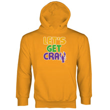 Let's Get Cray Hoodie Lets Get Cray Mardi Gras Hoodie Crawfish